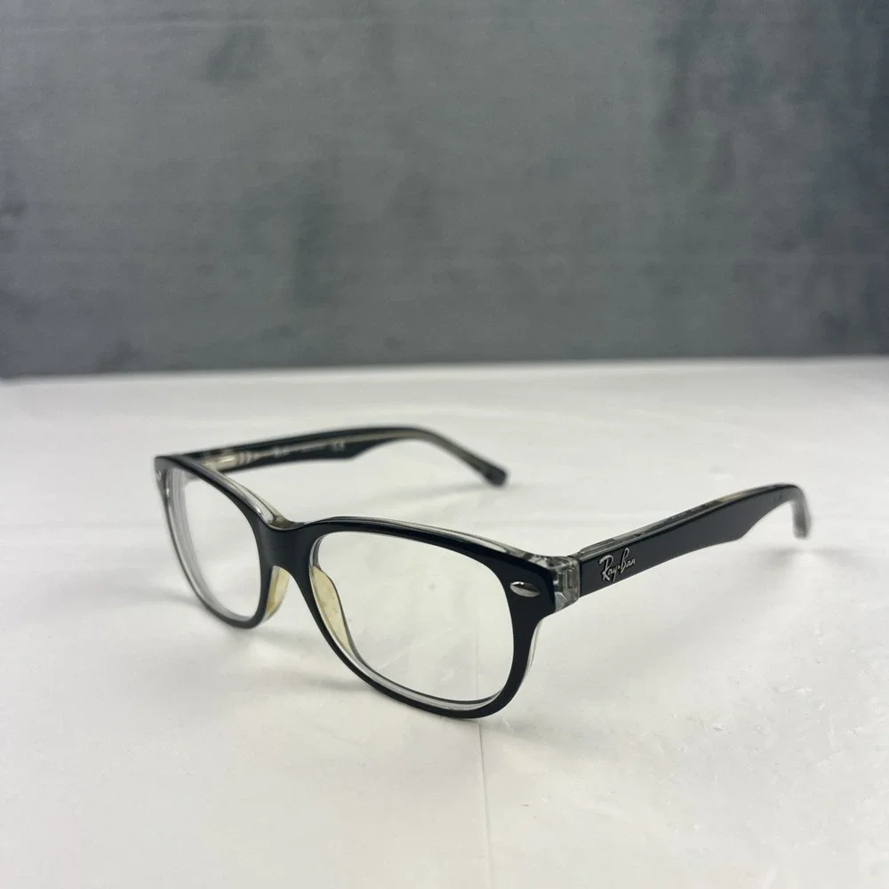 RAY BAN KIDS RB 1555 3529 48/16/125 Black FLEX HINGE EYEGLASSES - FRAMES ONLY